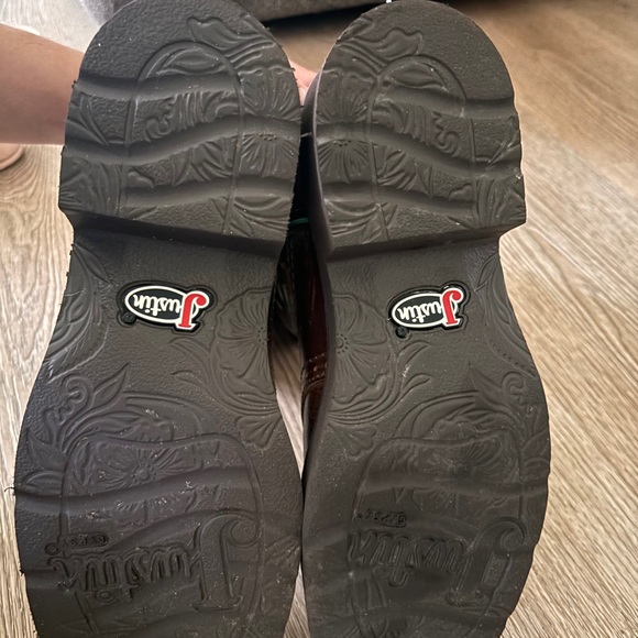 Justin Boot, Nettie 8” Western Boot - Picture 4 of 5